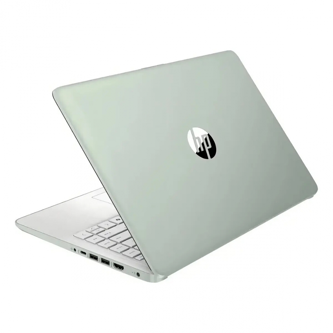 HP 14 HD LapTop - Intel N150 Processor, 4GB RAM, 128GB UFS, Willow Gre