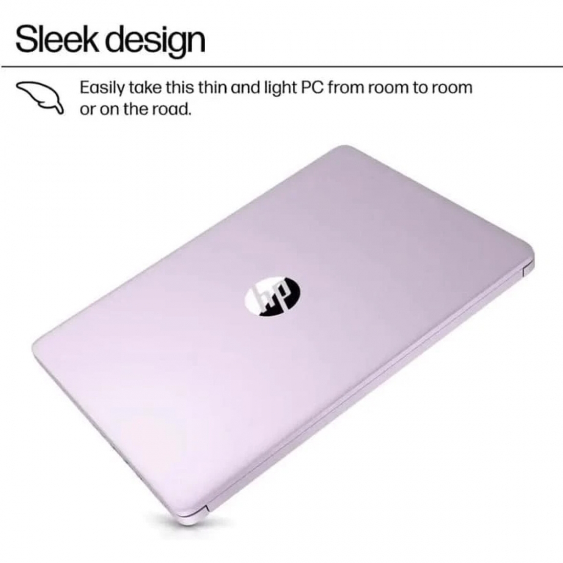 HP 14 HD LapTop - Intel N150 Processor, 4GB RAM, 128GB UFS, Honey Lave