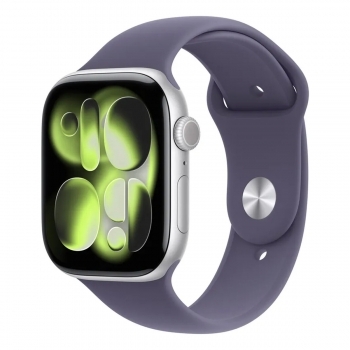 Apple Watch Series 11 (GPS+Cellular) 46mm Aluminum Case with Purple Fo