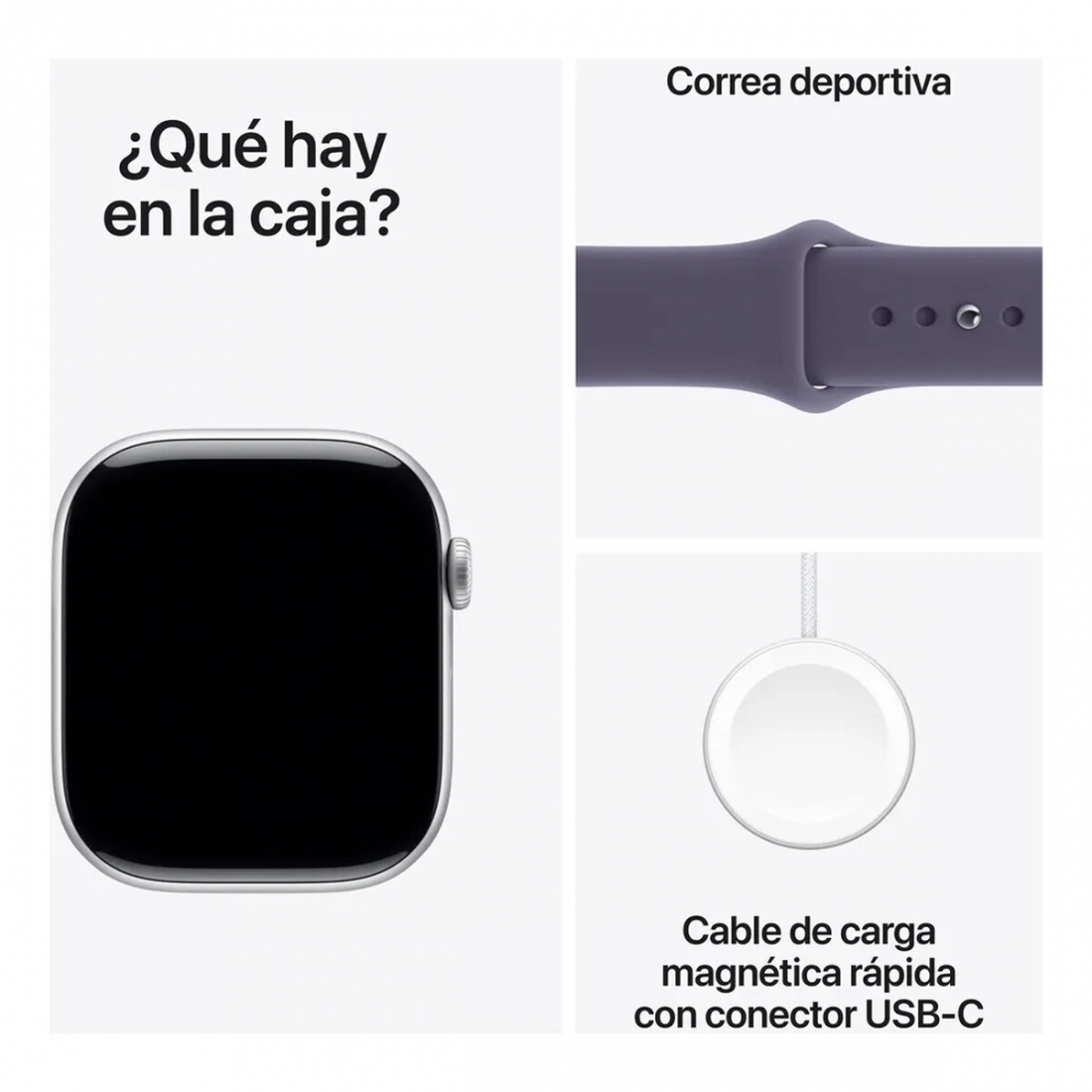Apple Watch Series 11 (GPS+Cellular) 46mm Aluminum Case with Purple Fo