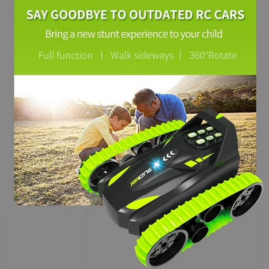 Auto RC Stunt Transformable 360� Mundo Toys