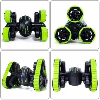 Auto RC Stunt 360� Oruga 2 En 1 Mundo Toys