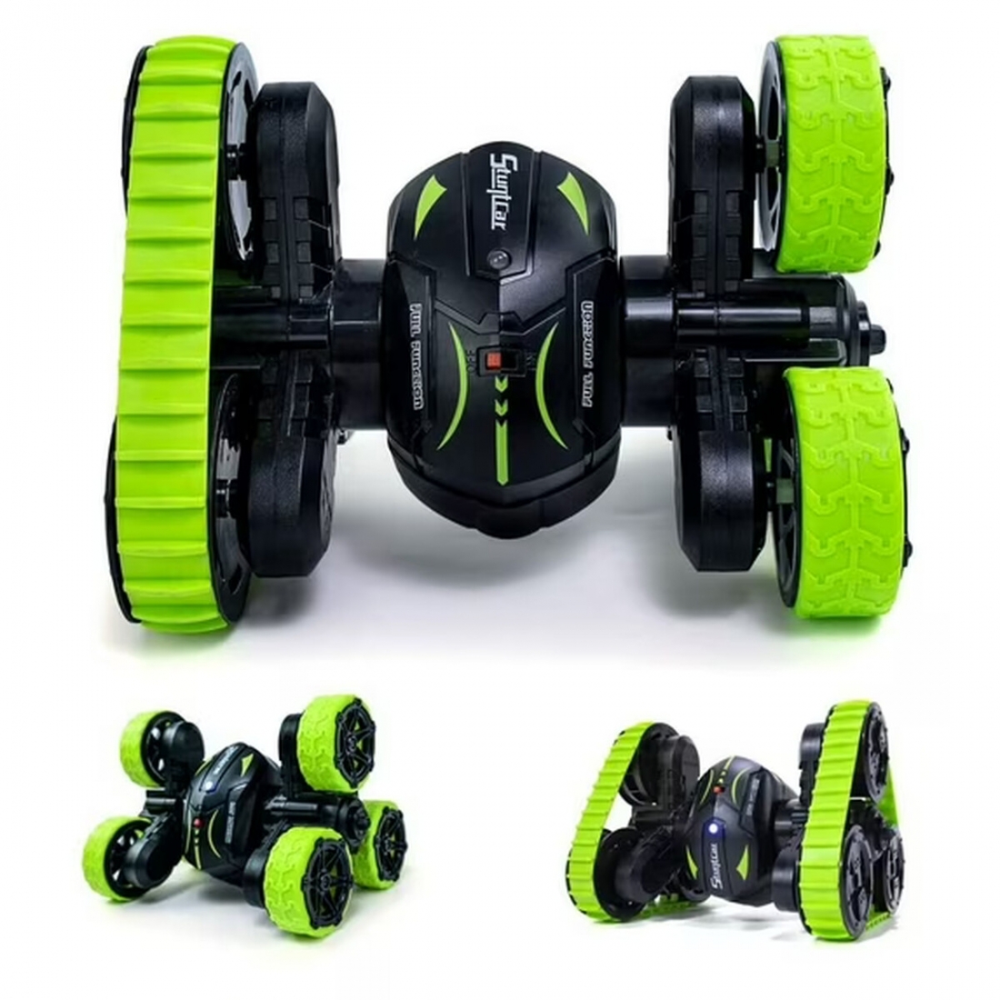 Auto RC Stunt 360� Oruga 2 En 1 Mundo Toys