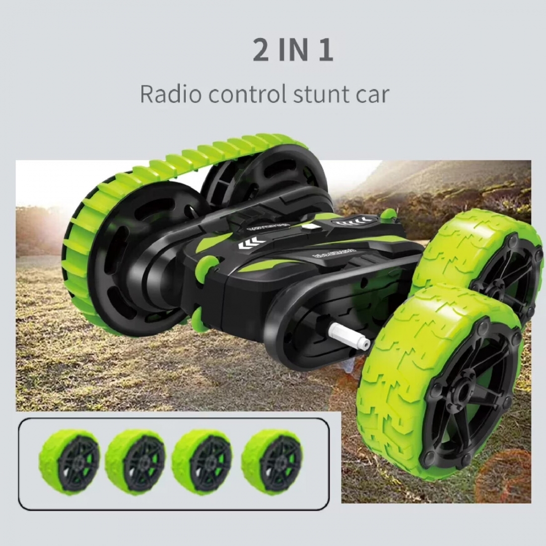 Auto RC Monster Stunt 1:24 Mundo Toys 360�