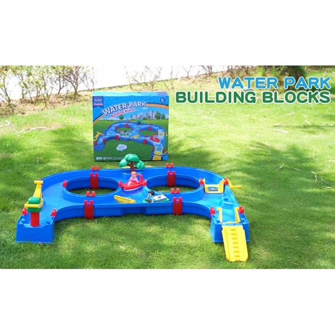 Parque De Agua 57 Pzs Barco Gr�a Valessati