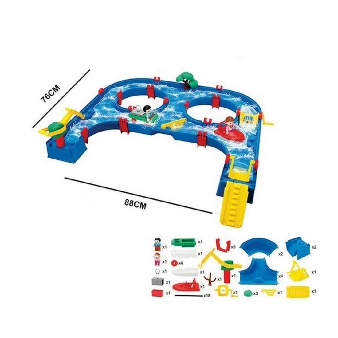 Parque De Agua 57 Pzs Barco Gr�a Valessati