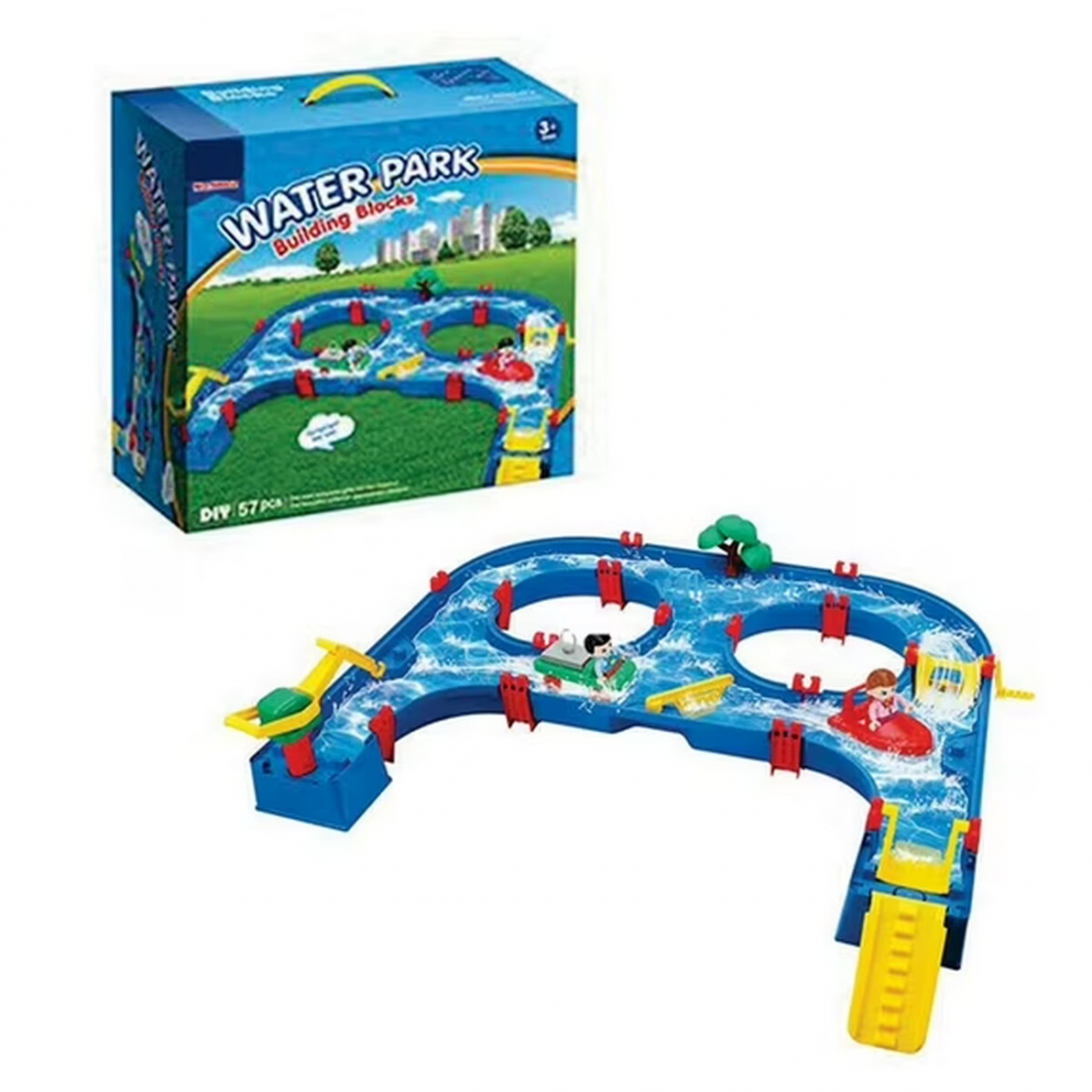 Parque De Agua 57 Pzs Barco Gr�a Valessati