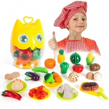 Set Comida Cortable Mundo Toys 25 Pzs 