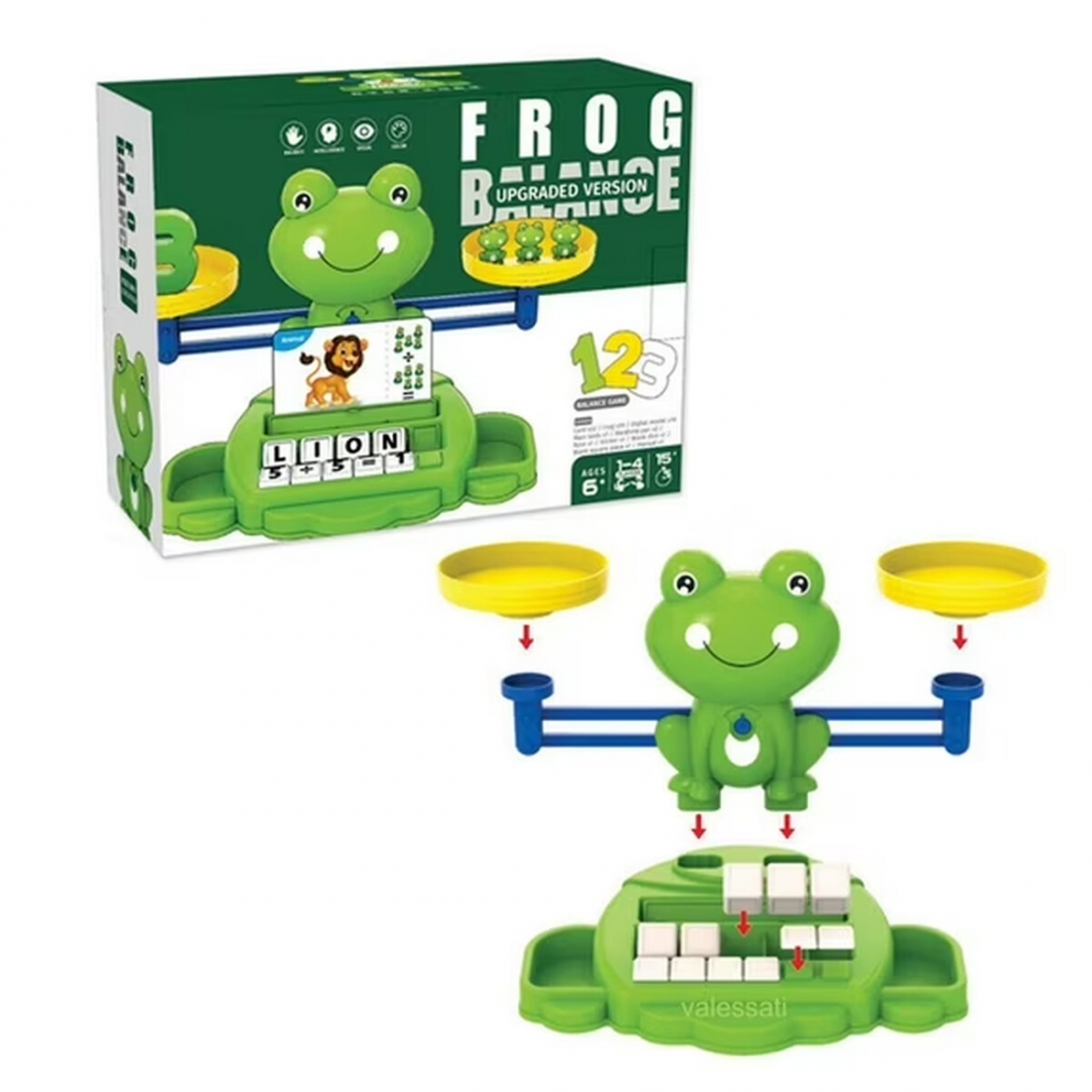 Juego Balanza Rana STEM 69 Piezas Ingl�s Kids