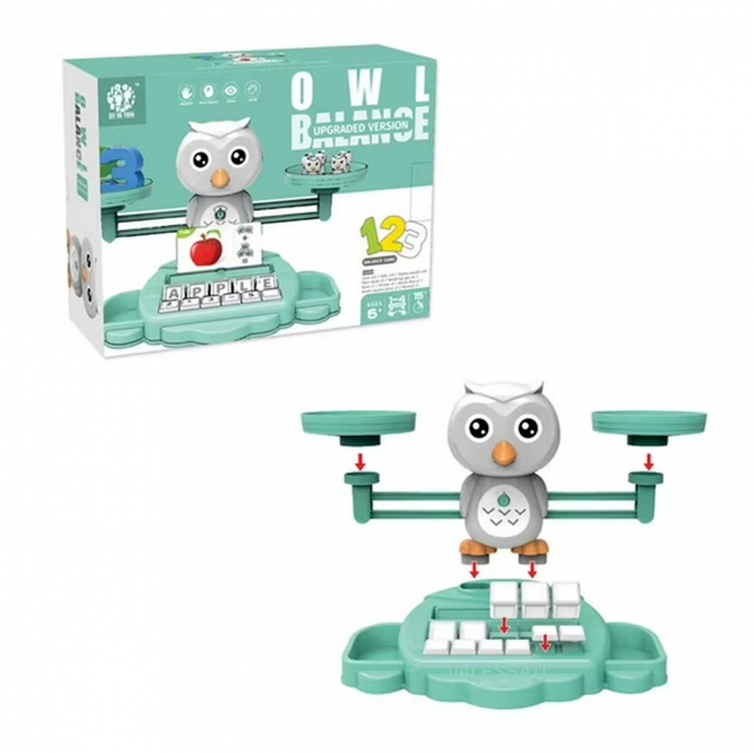 Juego Balanza B�ho STEM Ingl�s Valessati 3 En 1