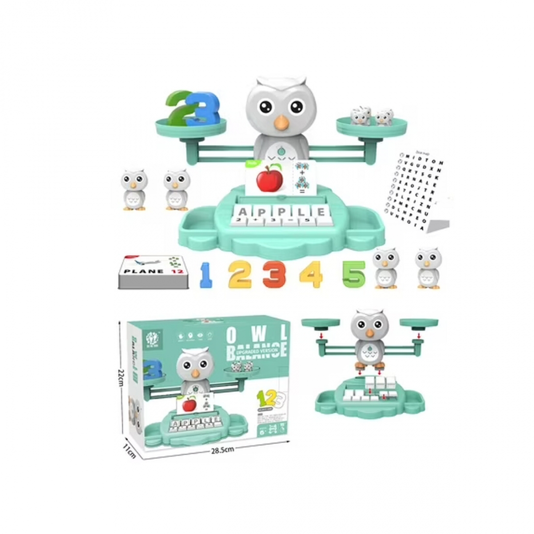 Juego Balanza B�ho STEM Ingl�s Valessati 3 En 1