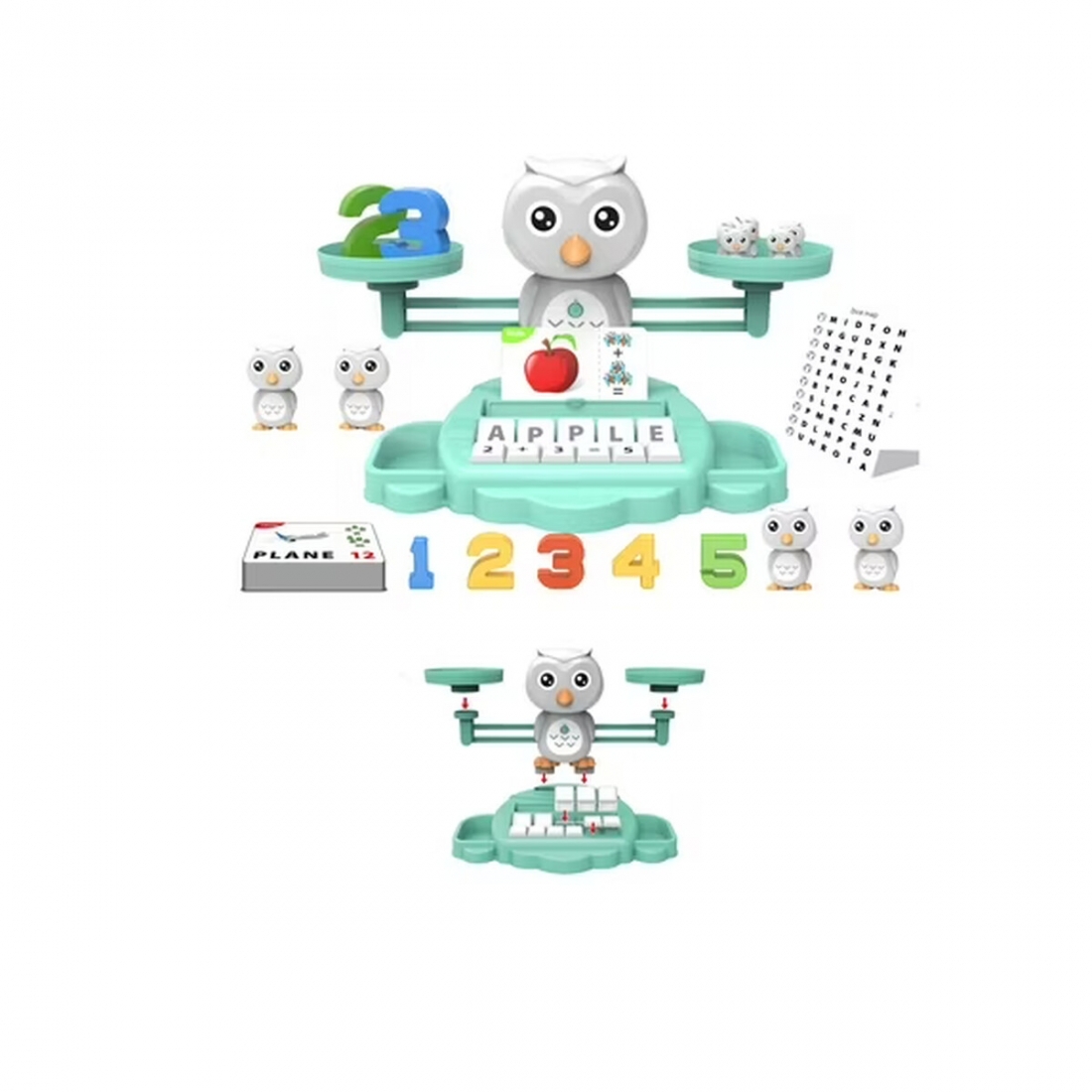 Juego Balanza B�ho STEM Ingl�s Valessati 3 En 1