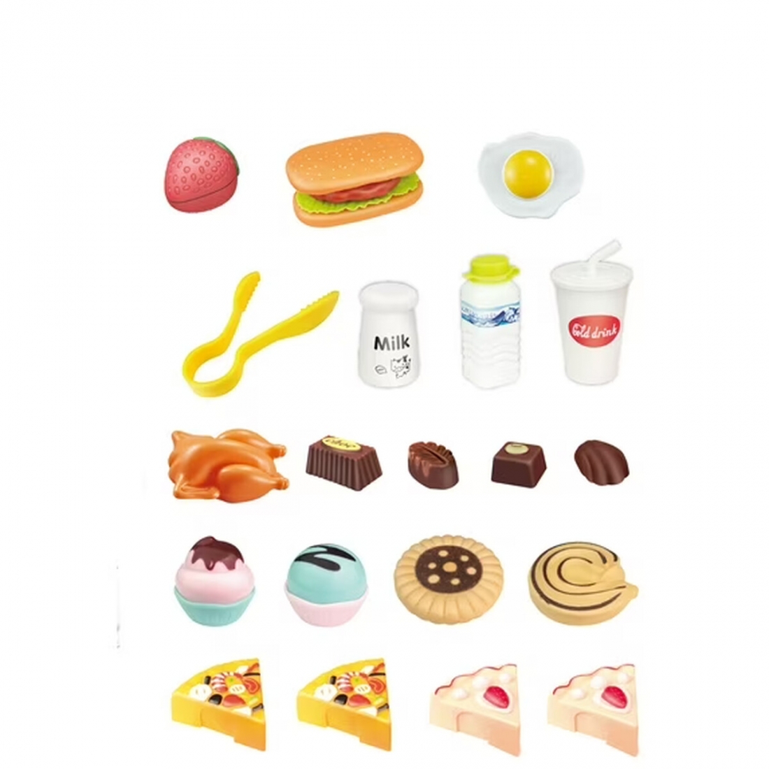 Cocina Infantil Valessati 45 Piezas Interactiva