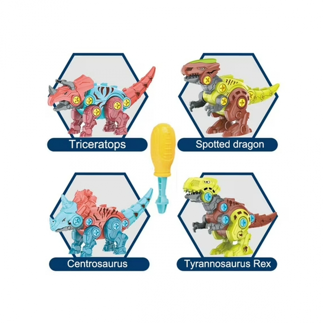 Huevos Dinosaurio Para Armar Mundo Toys 12 Pzas