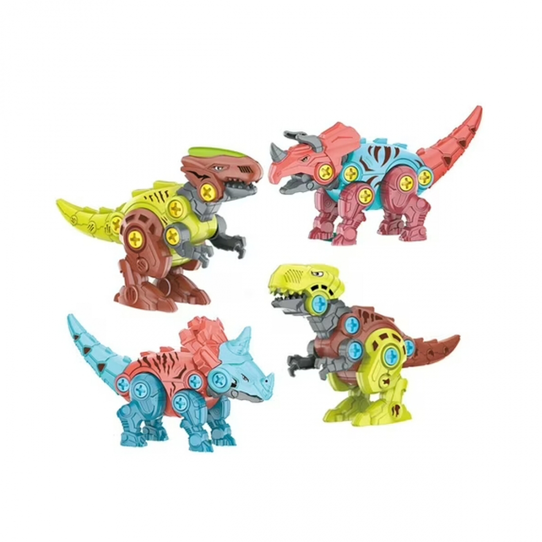 Huevos Dinosaurio Para Armar Mundo Toys 12 Pzas