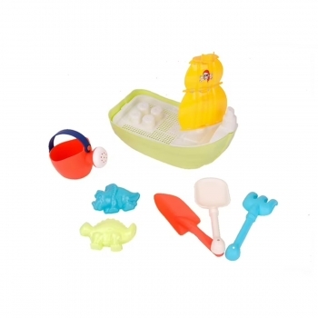 Barco Pirata Playa Mundo Toys 7 Piezas