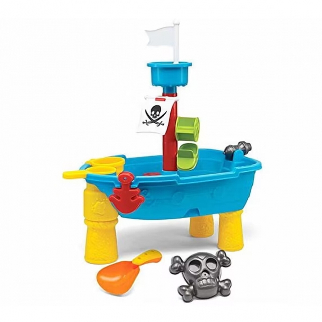 Barco Pirata Arena Y Agua Mundo Toys 21 Piezas