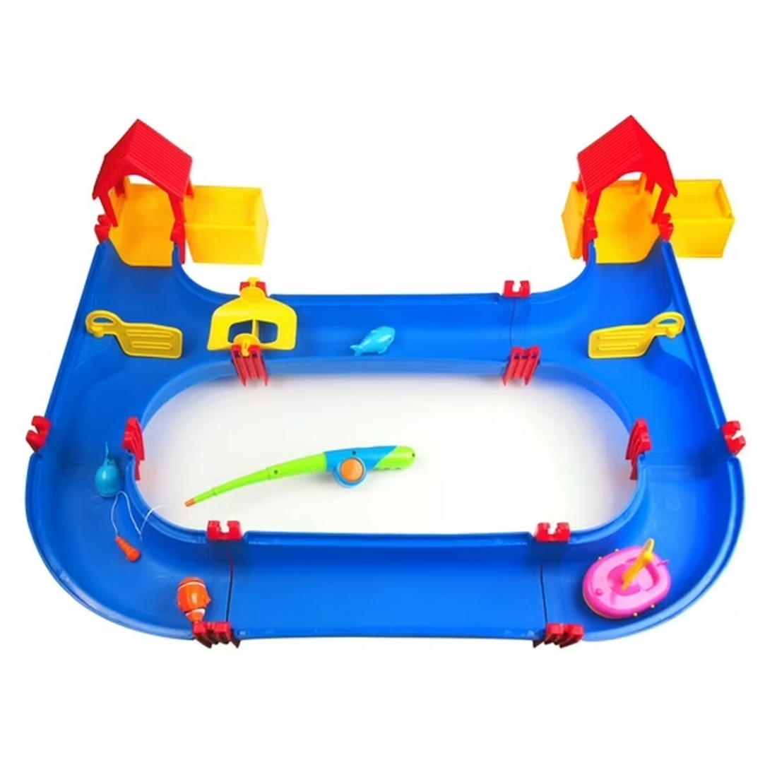 Waterpark Fishing Game Play Set with Fishing Rods and Sea Animals