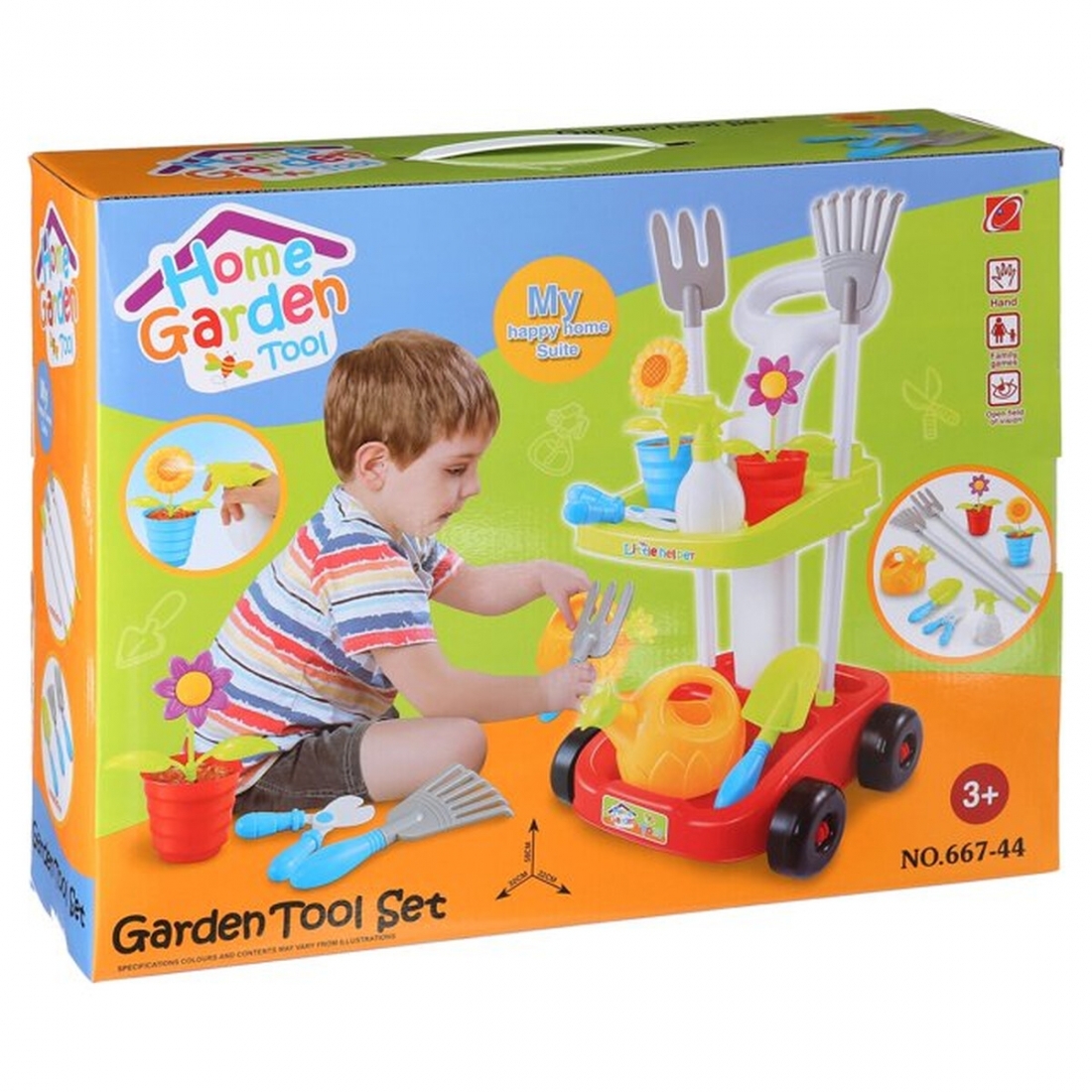 Set Herramientas Jard�n Mundo Toys Con Carrito