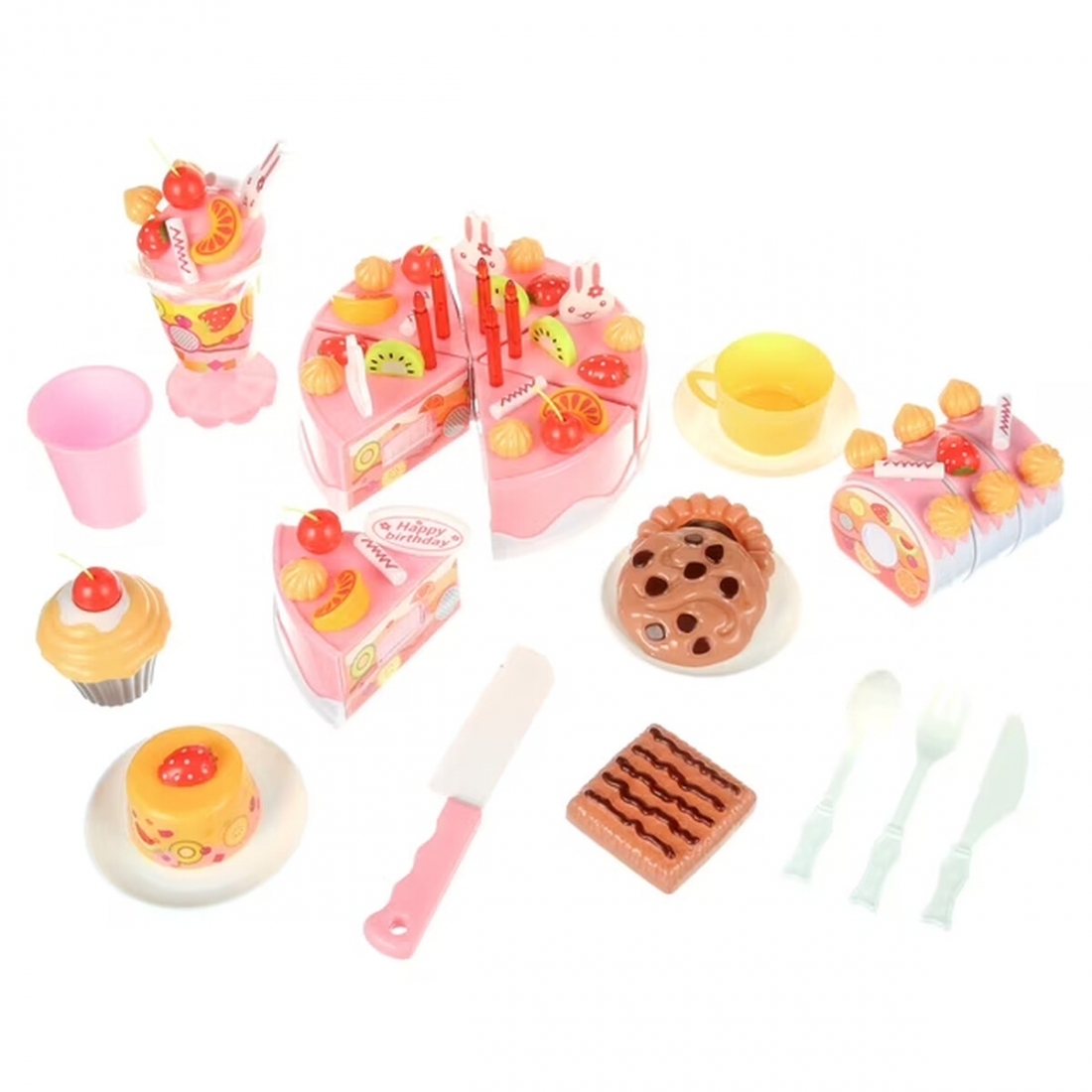 Torta De Cumplea�os Juguete Mundo Toys 75 Pzas