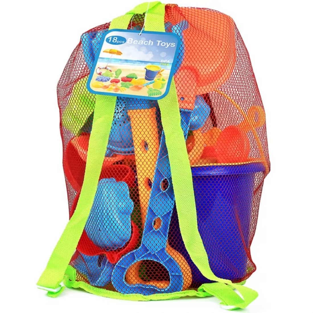 Set Playa Arena Click N Play 18 Piezas Infantil