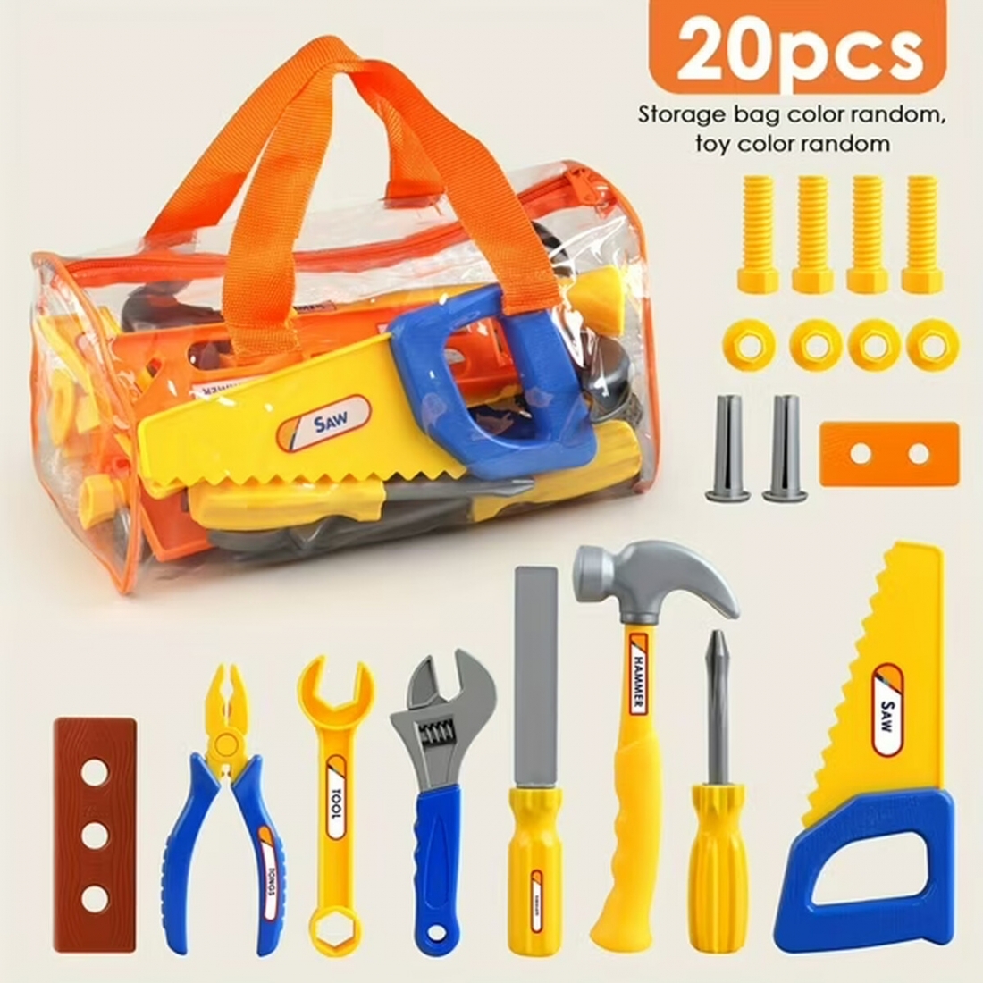 Set Herramientas Kidzlane 20 Pzs Taladro Infantil