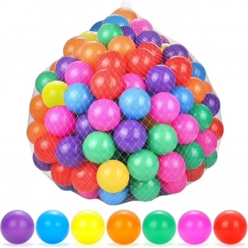 Click N Play Pack of 50 Phthalate Free BPA Free Crush Proof Plastic Ba