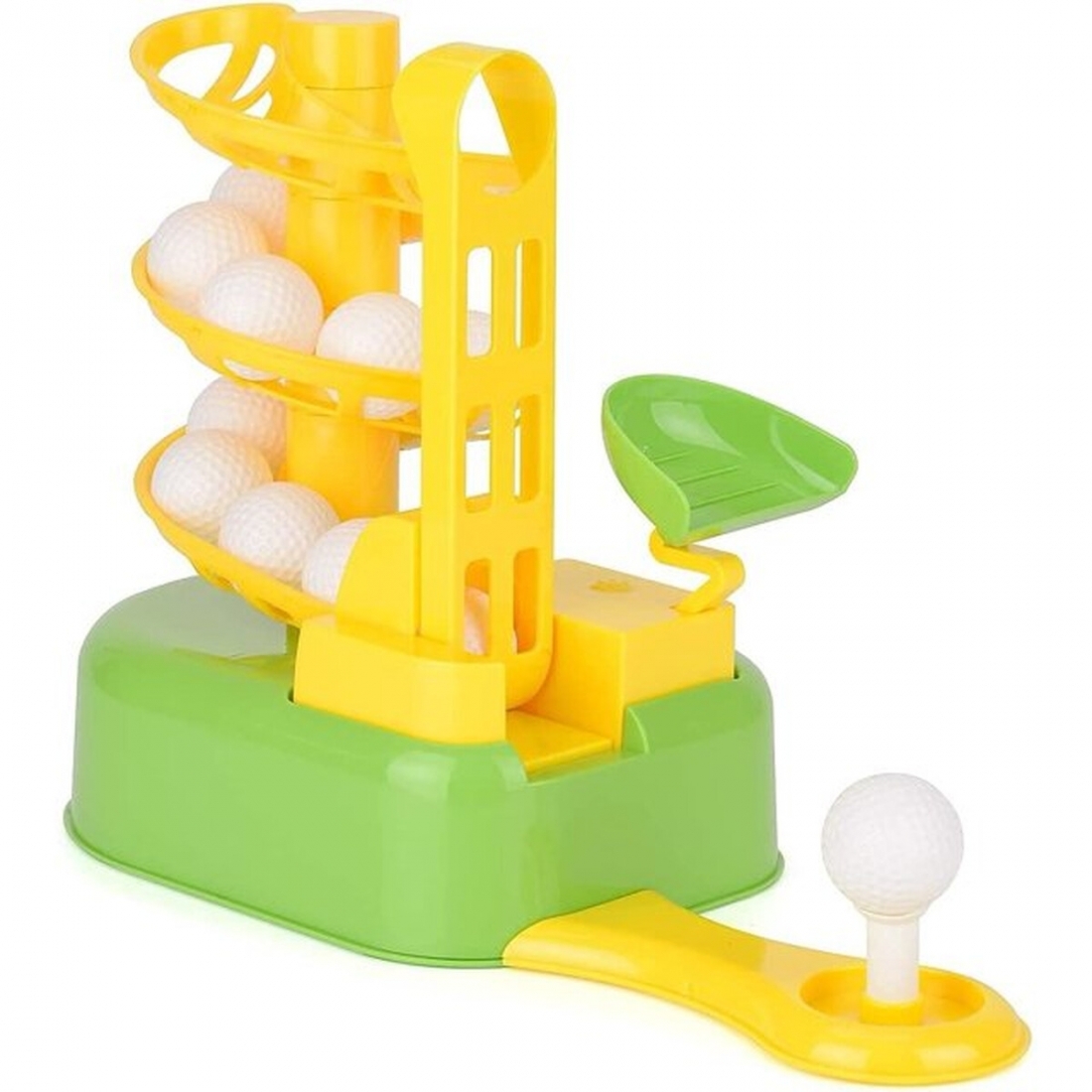 Dazmers Kids Golf Toys Set Training Golf Balls Clubs Equipment Indoor