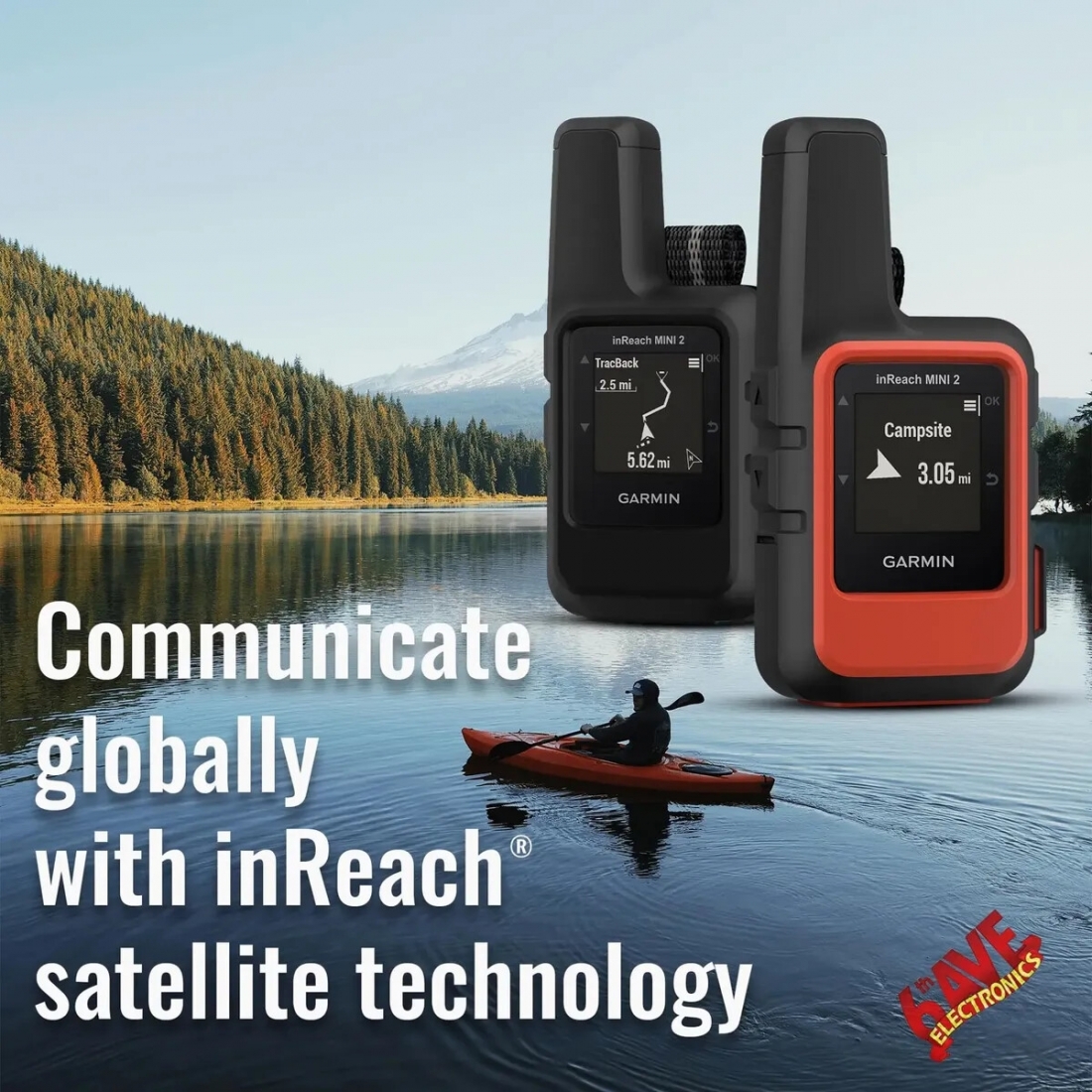Garmin inReach Mini 2, Lightweight and Compact Satellite Communicator,