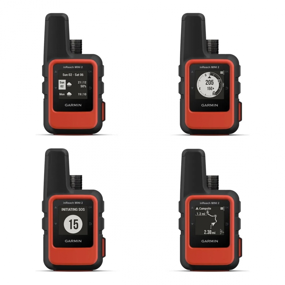 Garmin inReach Mini 2, Lightweight and Compact Satellite Communicator,