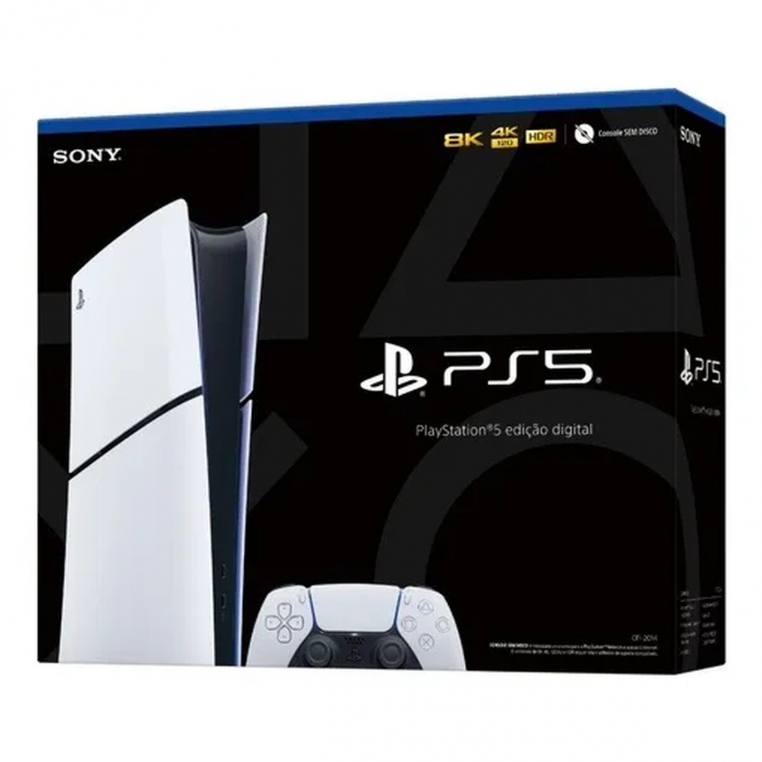 Console - PS5 console Slim Digital 2115 825GB - US/CA/Latam specs