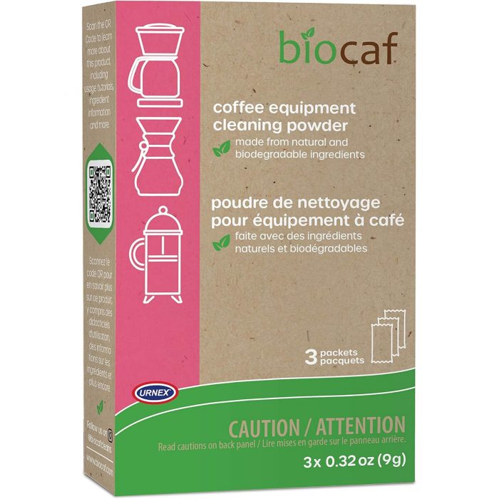 Biocaf Coffee Machine Cleaner Cleaning Powder 3 Single U | VYSE ...