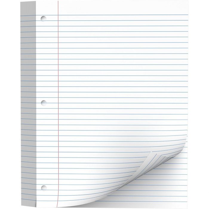 130 Sheets Loose Leaf Paper College Ruled Notebook Paper 8 x | VYSE ...