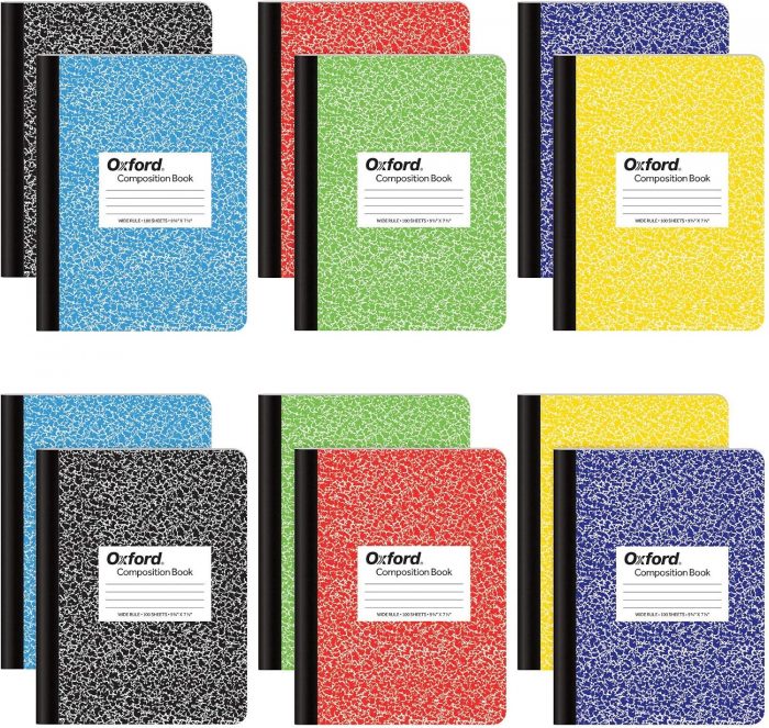 Oxford Composition Notebooks, Wide Ruled Paper, 934 x 71 | VYSE ...